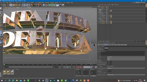 Tutorial Como Editar Os Textos 3d Lib4 Do Cinema 4d Youtube