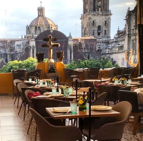 Terrace At La Casa De Las Sirenas Restaurant In In Ciudad De M Xico