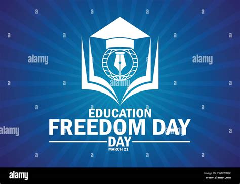 Education Freedom Day. Holiday concept. Template for background, banner