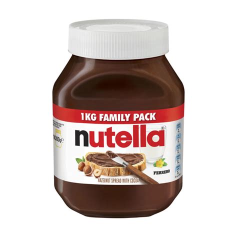 Buy Nutella Hazelnut Spread With Cocoa 1kg Coles