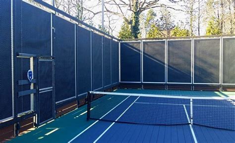 Athletic Club Quiets Paddle Ball Court Noise with Acoustifence® | 2017 ...