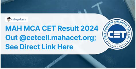 MAH MCA CET Result 2024 Out Cetcell Mahacet Org Counselling To Begin