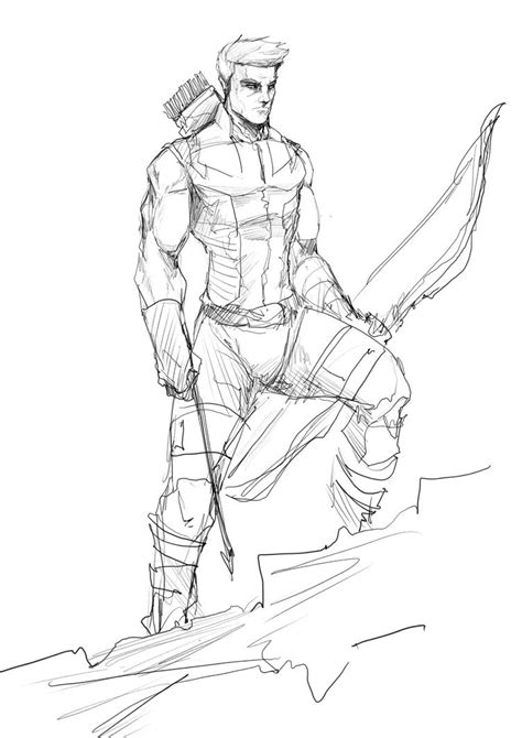 Hawkeye By Sketchydeez On Deviantart