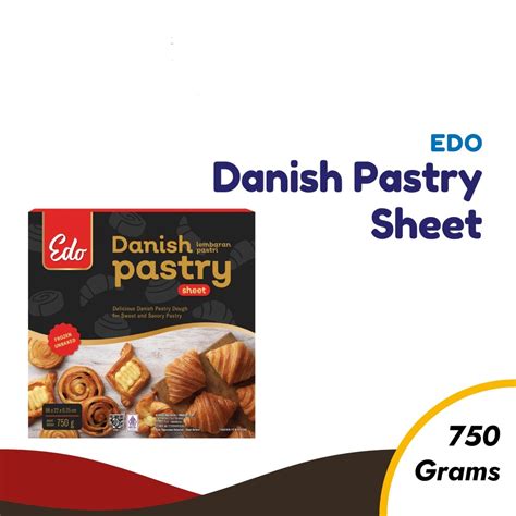 DANISH PASTRY SHEET EDO 750GR KULIT CROMBOLONI PASTRI Lazada Indonesia