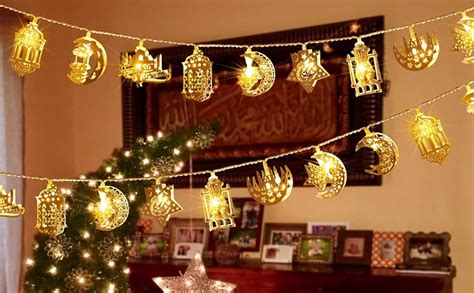 Homeleo 13t 20LED Battery Operated Ramadan Lights, Vintage Ramadan ...