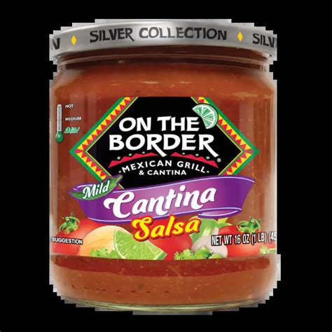 Cantina Salsa Mild On The Border Chips And Dips