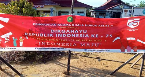 Ikut Semarakkan HUT RI Ke 75 Pengadilan Agama Kuala Kurun Kelas II