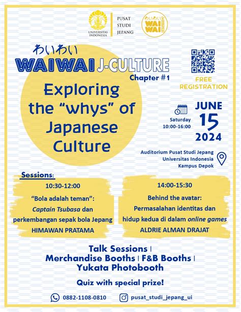 WAIWAI J CULTURE Chapter 1 Pusat Studi Jepang