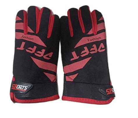 Rubber Washable Black Sports Hand Glove at Rs 80/pair in Jaipur | ID ...