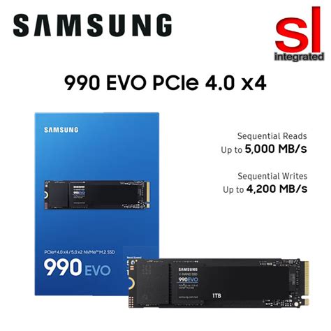 Samsung 980 Evo PCIe 4.0 NVMe M.2 SSD - 1TB/2TB | Lazada