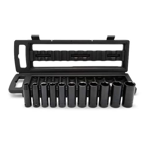 Reviews For Husky 1 2 In Drive SAE 6 Point Impact Socket Set With