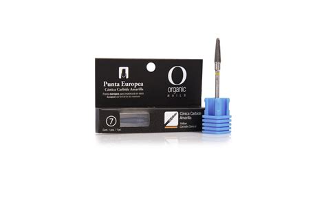 Punta Europea C Nica Carbide Amarilla Chik Nails Supply