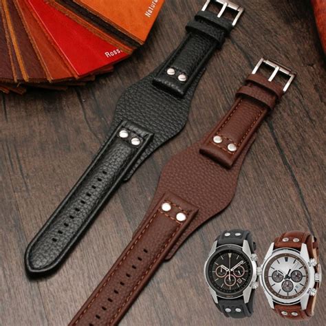 20mm 22mm Genuine Leather Watch Strap For Fossil CH2564 CH2565 CH2891