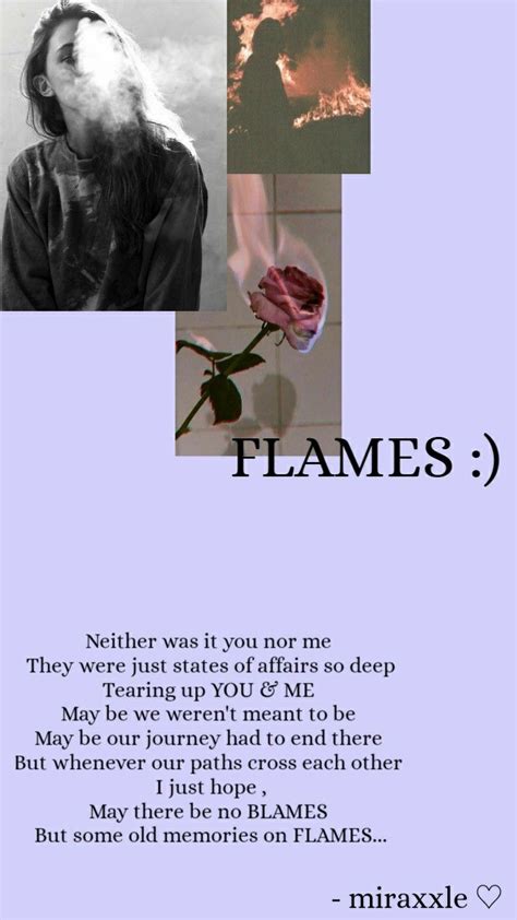 flames    write  meant   flames writing