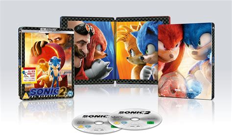 Sonic The Hedgehog K Uhd Steelbook Blu Ray Region A B C