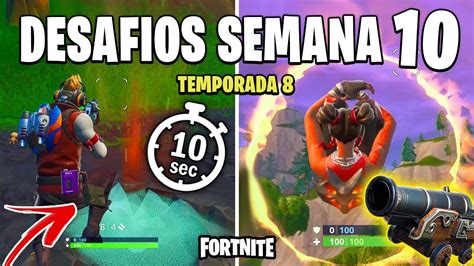 Fortnite Como Resolver Os Desafios Da Semana Da Temporada Youtube