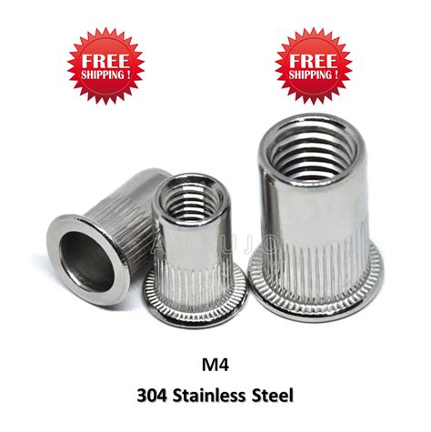 M4 304 Stainless Steel Rivet Nut AUSUJO