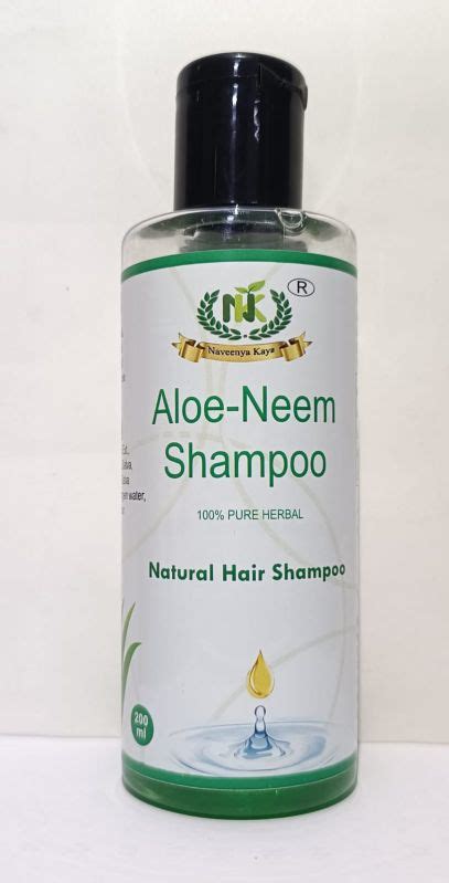 Naveenya Kaya Aloe Vera Neem Shampoo For Bath Use At Rs Bottle In