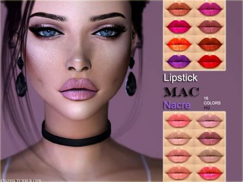 Sims Cc Custom Content Makeup Lipstick The Sims Resource