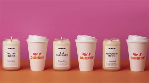 Dunkin And Homesick Candle Collection Peopleofdesign