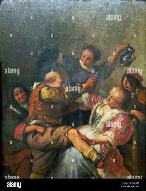 Jan Steen 12 Lockere Gesellschaft Stock Photo Alamy