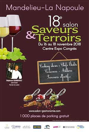 SALON SAVEURS TERROIRS A MANDELIEU LA NAPOULE Sorties Média Presse