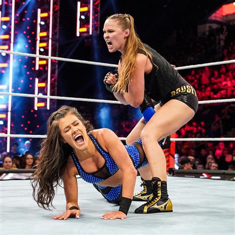 Ronda Rousey And Shayna Baszler Vs Kayden Carter And Katana Chance