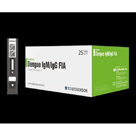 SD Biosensor Standard F Dengue IgM IgG FIA Test Kit At 4000