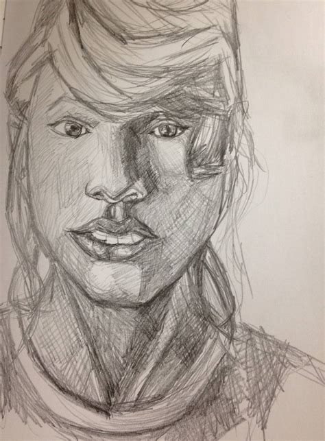 Taylor Swift Drawing by Lynette Slape | Saatchi Art