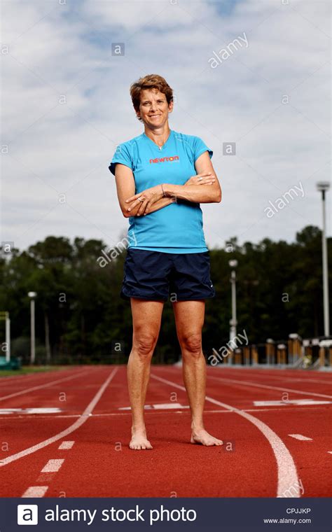 South African Runner Zola Budd In South Carolina Stock Photo 48352970