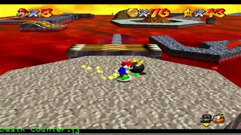 Super Mario 64 [100 Walkthrough] Part 9 Lethal Lava Land Youtube