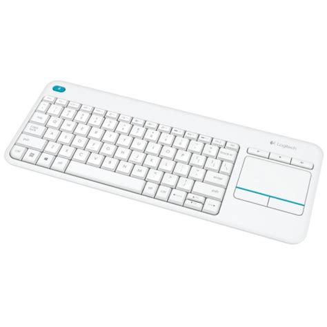 Logitech Wireless Touch Keyboard K400 Plus Teclado Español Blanco Ingescom