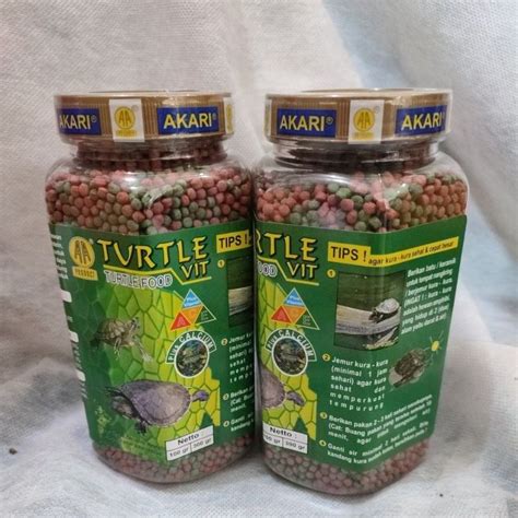 Jual Pakan Makanan Pelet Kura Kura Turtle Vit G Shopee Indonesia