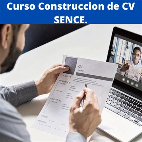 Curso Construcción de CV SENCE Cursos del SENCE 2022 cursos en