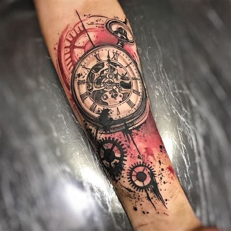 Pingl Sur Rychl Ulo En En Tatouage D Horloge Tatouage Horloge