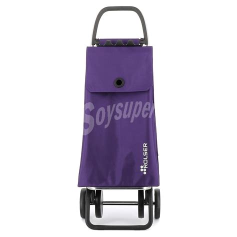 Rolser Carro Plegable De Aluminio Rolser Morado