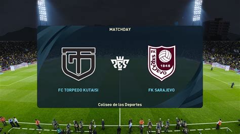 Fc Torpedo Kutaisi Vs Fk Sarajevo 13072023 Uefa Europa Conference