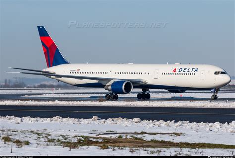 N828mh Delta Air Lines Boeing 767 432er Photo By William Verguet Id