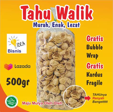 Maju Mulya KERIPIK TAHU PONG 500GR MURAH KERIPIK TAHU WALIK