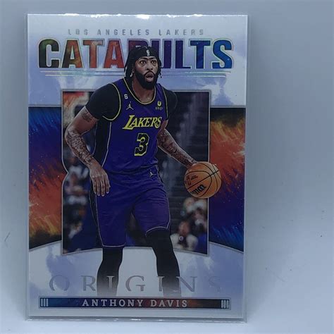 Panini Origins Anthony Davis Catapults Sp Los Angeles Lakers