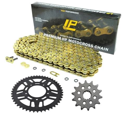 Motorcycle Front Rear Sprocket Chain Chains Set Kits For Yamaha Fz