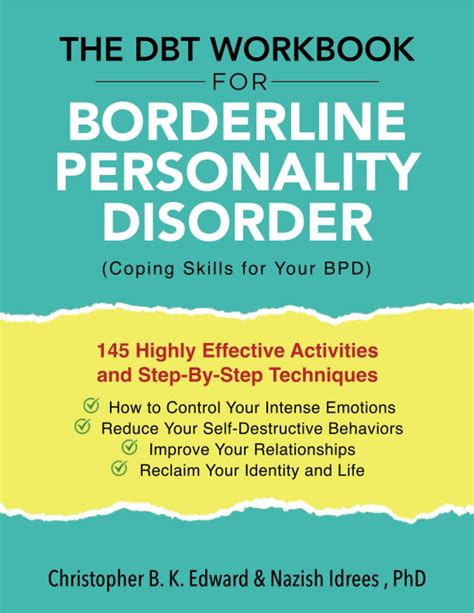 The Dbt Workbook For Borderline Personality Disorder Bpd How To