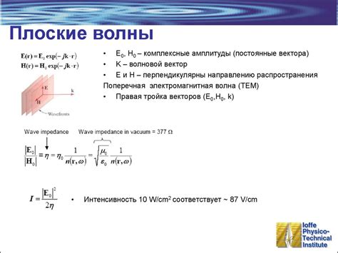 Лекция 6: Электромагнитная теория света. Поляризация. Формулы Френеля ...