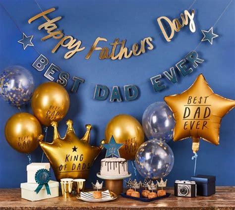 Fathers Day Decoration Yellow And Black Theme Backdrop 42 Off