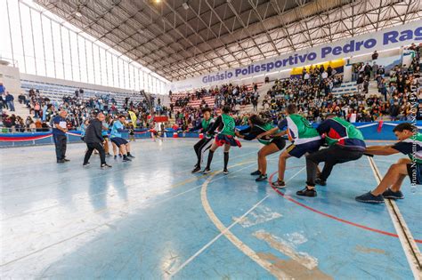 Cerim Nia De Abertura Marca Retorno Dos Jogos Estudantis De Teres Polis