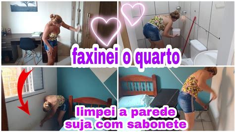 Faxina Pesada Completa No Quarto Limpei E Organizei Youtube