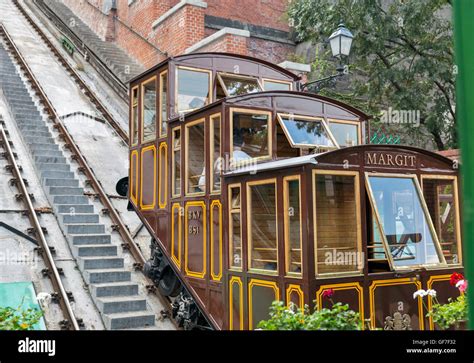 Budapest Castle Hill Funicular Hungary Stock Photo Alamy