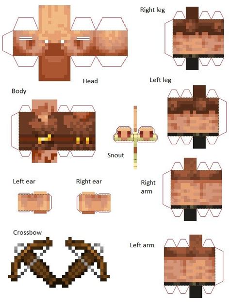 Pin By Baby Shark Dodododo On Papercraft Minecraft Templates