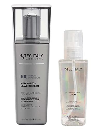 Tec Italy Frizz Hair Control Pack Metamorfosi Leave In Cream Silk