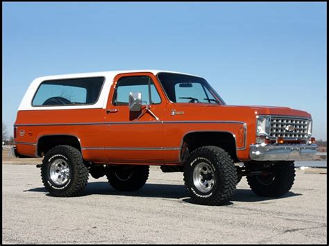 1976 Chevrolet Blazer Information And Photos Momentcar